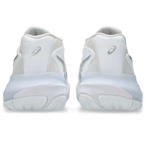 ASICS Women's Gel-Resolution X Tennis Shoes, 7.5, White/Pure Silver