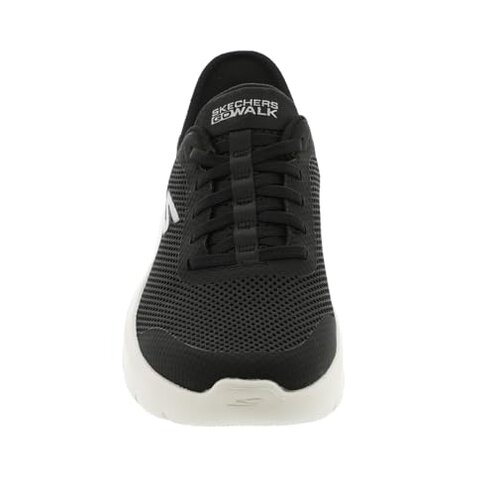 Skechers Women's Go Walk Flex Hands Free Slip-Ins - Grand Entry Sneaker, Black, 9 Wide US