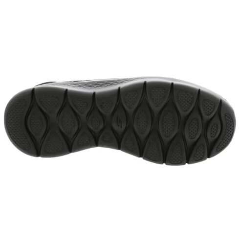 Skechers Women's Hands Free Slip-Ins Go Walk Flex-Relish Sneaker, Black, 8 US