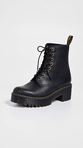 Dr. Martens Women's Shriver Fashion Boot, Black, 8