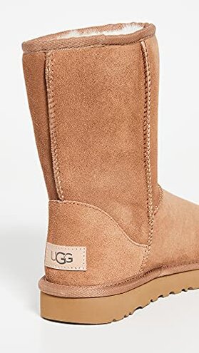 UGG Women's Classic Short Ii Boot, Chestnut, 08