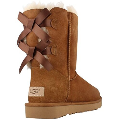 UGG Women's Bailey Bow Ii Boot, Chestnut, 08