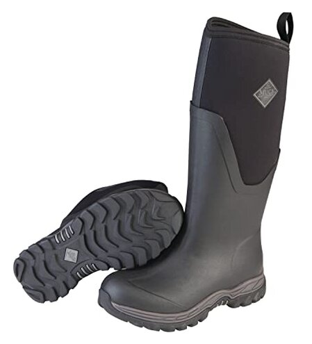 MUCK Women's Arctic Sport II Tall Boot, Black, Size 8(M)