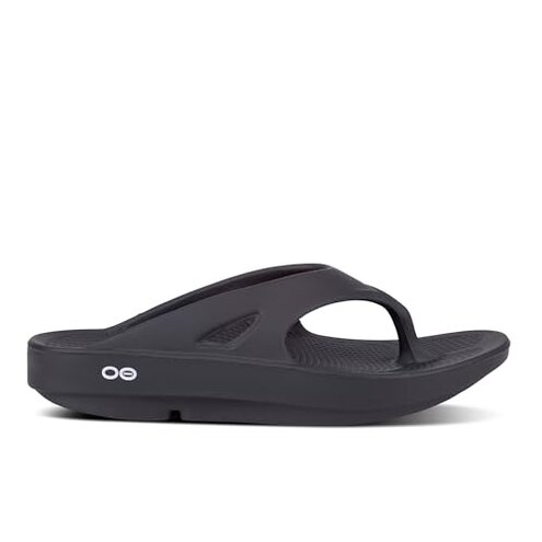 OOFOS OOriginal Recovery Sandal, Black - Women&rsquo;s Size 9, Men&rsquo;s Size 7