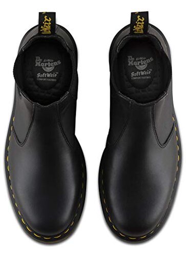 Dr. Martens, Unisex 2976 Slip Resistant Service Boots, Black, 7 US Men/8 US Women