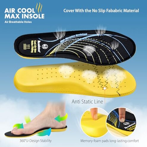 SAFETOE Welding Boots for Men Composite Toe Safety Boots Fire Resistant Welding Boot 300℃Heat Resistant Welder Working Boots