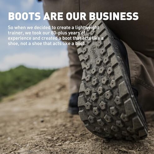 Danner Tachyon Gore-Tex 8" Tactical Boots for Men - Waterproof Full-Grain Leather & 500D Nylon with Speed Lace, Comfort Footbed, and Non Slip Traction Outsole, Black - 10.5 D