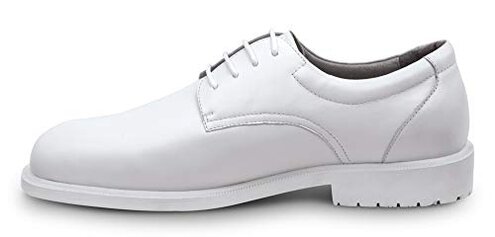 SR Max Arlington, Men's, White, Dress Style Soft Toe Slip Resistant Work Shoe (10.0 M)