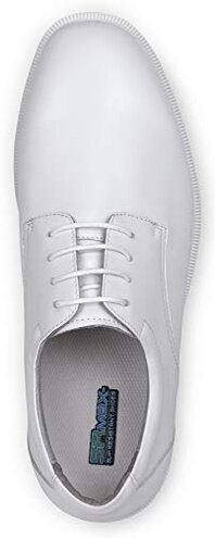 SR Max Arlington, Men's, White, Dress Style Soft Toe Slip Resistant Work Shoe (10.0 M)