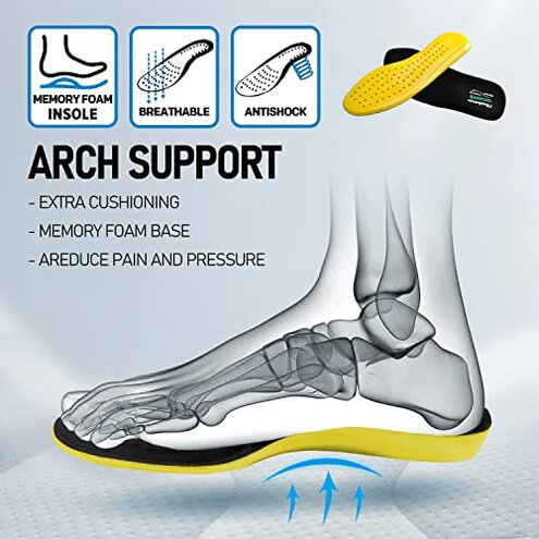 Women's Steel Toe Wrok Boots Waterproof Cow Leather Safety Chelsea Boots 6KV Electrical Hazard Lightweight Safety Shoes