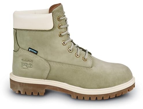 Timberland PRO Men's Direct Attach 6 Inch Steel Safety Toe Insulated Waterproof Industrial Work Boot, Black-2024 NEW, 10.5 M