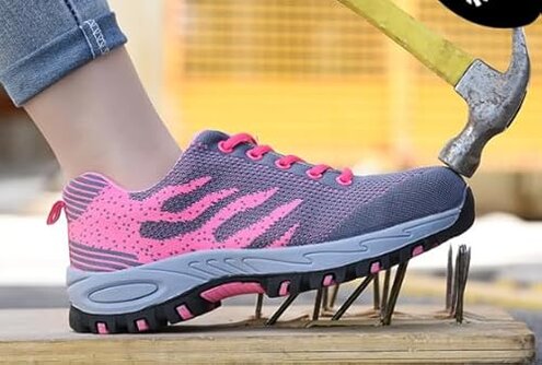 Ortho Safety PRO | The Most Comfortable Orthopedic Safety Shoes (Black,7)