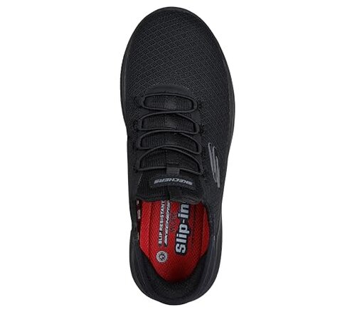 Skechers Hands Free Slip-Ins Women's Work Summits SR- Enslee Black