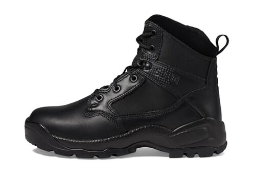 5.11 Tactical Men's ATAC 2.0 6" Side Zip Military Boot, Black, 8 Regular, Style 12394
