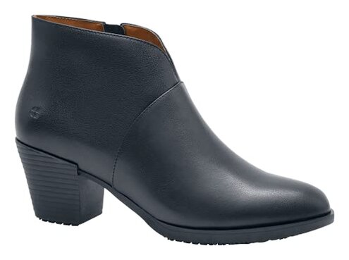 Lugz Women's Clipper Slip-Resistant Work Shoe, Black, 7 M US