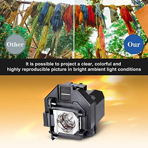 YOSUN Projector lamp for Epson-Elplp97-V13h010l97 PowerLite Home Cinema ex3280 ex5280 ex7280 ex9230 ex9240 880x 119W 2200 2250 2350 Replacement lamp Bulb with Housing