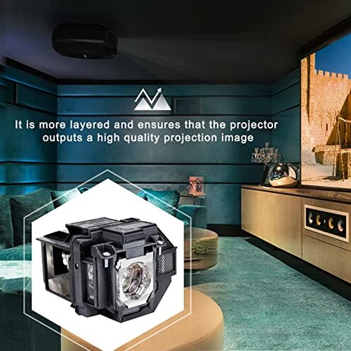 YOSUN Projector lamp for Epson-Elplp97-V13h010l97 PowerLite Home Cinema ex3280 ex5280 ex7280 ex9230 ex9240 880x 119W 2200 2250 2350 Replacement lamp Bulb with Housing