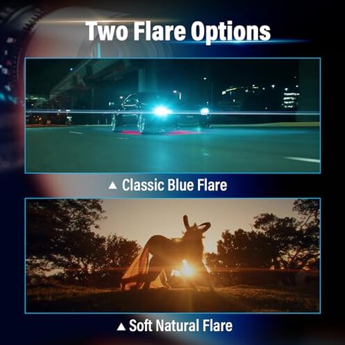 SIRUI Saturn 50mm T2.9 1.6X Full Frame Carbon Fiber Anamorphic Lens, Cine Lens for E Mount Cameras, Less Than 500g (Neutral Flare)