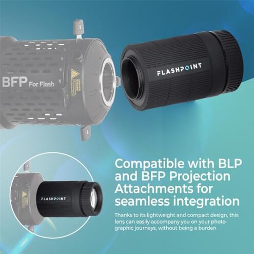 Flashpoint 85mm Lens for BLP and BFP Projection Attachment