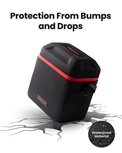 NEBULA Travel Case Mars 3, Cosmos 4K SE, Cosmos Laser 4K, Waterproof and Protective Polyester with Material to Prevent Collision, Hand and Shoulder Strap Included