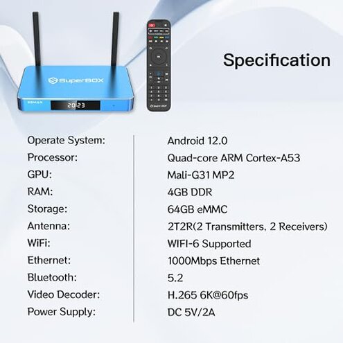2025 New Device with, Mini Controller, 64GB Memory Card, LED Strip Lights, Power Cable, HDMI Cord, Storage Case & Setup Guide.