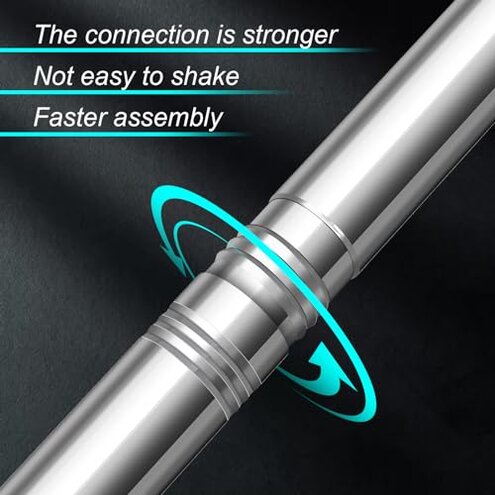 Starlink Gen 3 Pole Mount Kit, Ybervont 9Ft Starlink Ground Pole Mount Gen 3, Features 1.5'' Diameter Stainless Steel Pole with No-Dig Spiral Ground Anchor, Starlink Mounting Kit Gen 3 Pipe Adapter