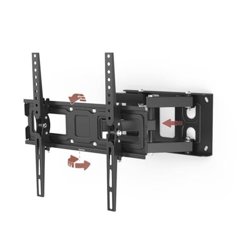 ECHOGEAR Extendable Tilting TV Wall Mount for 32 to 90" Screens up to 110lbs - Reduce Glare w/ 5.2" Extension for 12 deg Tilt - Universal TV Mount w/ 3-Step Install & Included Hardware &ndash; UL Listed