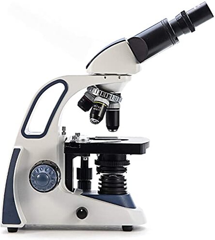 SWIFT SW380B 40X-2500X Magnification, Siedentopf Head, Research-Grade Binocular Compound Lab Microscope with Wide-Field 10X and 25X Eyepieces, Mechanical Stage, Ultra-Precise Focusing