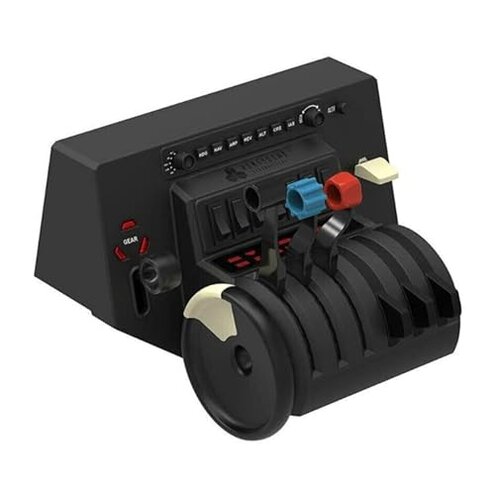 Honeycomb Bravo Throttle Quadrant &mdash; Flight Simulator Controls w/Autopilot, Annunciator Panel, Gear, Flaps, Trim Wheel &mdash; All-in-One Cockpit System w/Configurable Throttle Setup