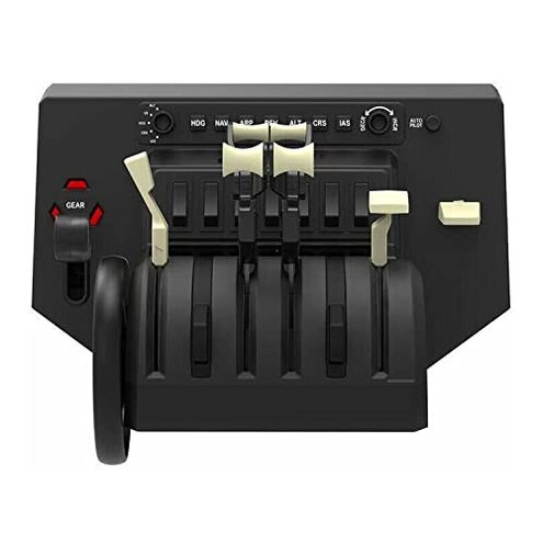 Honeycomb Bravo Throttle Quadrant &mdash; Flight Simulator Controls w/Autopilot, Annunciator Panel, Gear, Flaps, Trim Wheel &mdash; All-in-One Cockpit System w/Configurable Throttle Setup