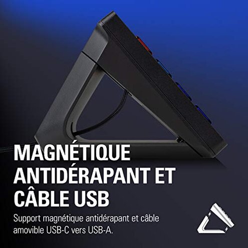 Elgato Stream Deck XL – Advanced Studio Controller, 32 macro keys, trigger actions in apps and software like OBS, Twitch, YouTube and more, works with Mac and PC