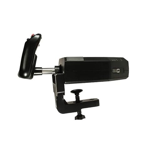 Logitech G PRO Flight Yoke System, Professional Simulation Yoke and Throttle Quadrant, 3 Modes, 75 Programmable Controls, Configurable Throttle Knobs, Steel Shaft, USB, PC - Black