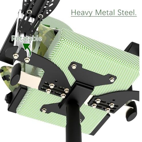 EG STARTS 2 Set Chair Mount for Flight Sim Game Joystick, Throttle & Hotas Systems Compatible with Logitech G X56, X52, X52 Pro, Thrustmaster T-Flight Hotas, TCA, T.16000M