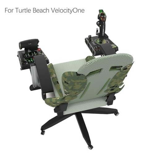 EG STARTS 2 Set Chair Mount for Flight Sim Game Joystick, Throttle & Hotas Systems Compatible with Logitech G X56, X52, X52 Pro, Thrustmaster T-Flight Hotas, TCA, T.16000M