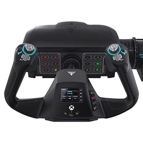Turtle Beach Stealth Pivot Wireless Smart Game Controller Officially Licensed for Windows PC – Rotating Modules, Display Dashboard, Hall-Effect Sticks, Remappable Buttons, Bluetooth, 20-Hour Battery