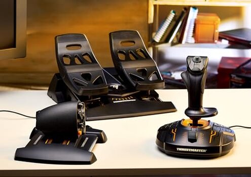 Thrustmaster T16000M FCS Flight Pack (Compatible with PC)