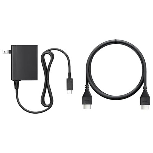 TV Dock Station for Switch - 3 in 1 Replacement TV Base Docking Station Set with Upgraded IC Module, Charger, HDMI Cable Accessories for Switch Console - Not for Switch 2