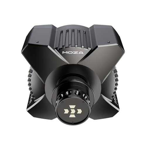 MOZA R3 Racing Wheel and Pedals Bundle for PC, 3.9Nm Direct Drive WheelBase,11-inch ES Lite Steering Wheel,Pedals and Desk Clamp High-Performance Game Racing Simulator for PC User