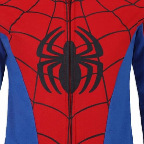 Marvel Spider-Man Toddler Boys Zip Up Fleece Hoodie T-Shirt and Jogger Pants 3 Piece Outfit Set Tie Dye Gray 4T
