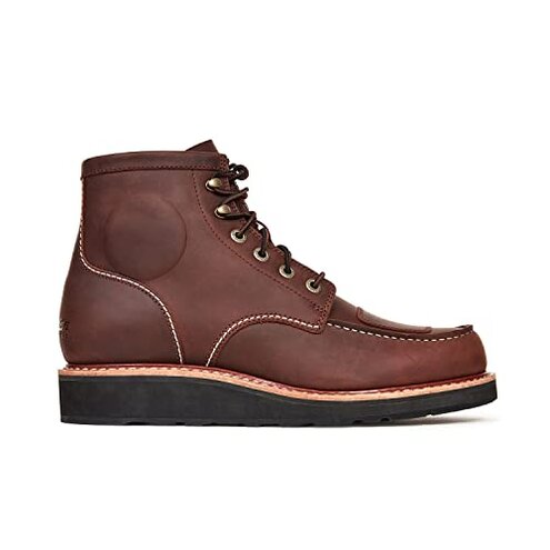 Indian Motorcycle Men's Moc Toe Boot, Brown,Brown,12