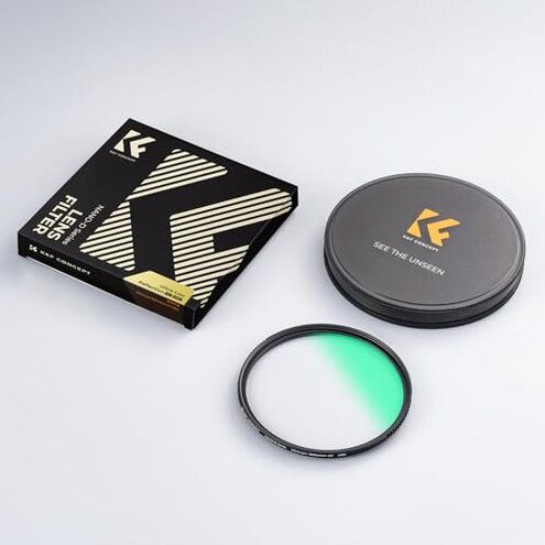 K&F CONCEPT 67mm Ultra-Low Reflectivity MCUV Lens Protection Filter 28 Multi-Layer Coatings Ultra-Slim HD Waterproof Scratch Resistant Lens UV Filter (Nano-X Series)