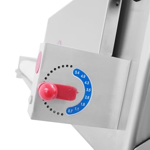 Headery Electric Pizza Dough Roller Sheeter Machine, Automatic Commercial Pizza Press Making Machine 450W 110V Stainless Steel Pasta Maker Machine For Bakeries Pizzerias, Restaurants Kitchens (3-12in)