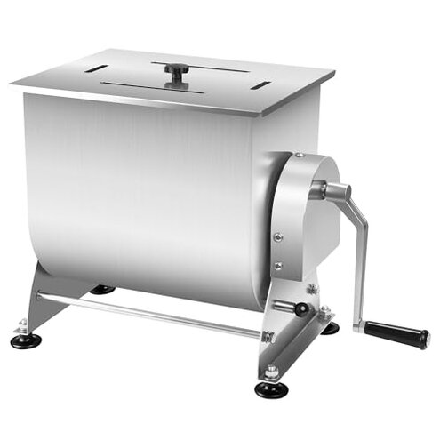 Wutfly Butcher Series 35 lb / 6 Gallon Manual Tilting Meat Mixer