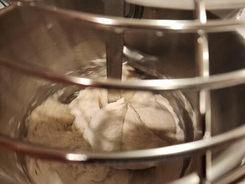 GarveeTech Commercial Food Mixer, 10.5 Qt Touch Screen Dough Mixer Machine with Timer, Security Shield, 650W Dual Rotating Dough Kneading Machine Food-grade Stainless Steel Bowl for Restaurant Bakery