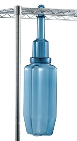 San Jamar Rapi-Kool Plastic Rapid Cooling Commercial Food Paddle with Hang Tag for Restaurants, Kitchens, 128 Ounces, Blue