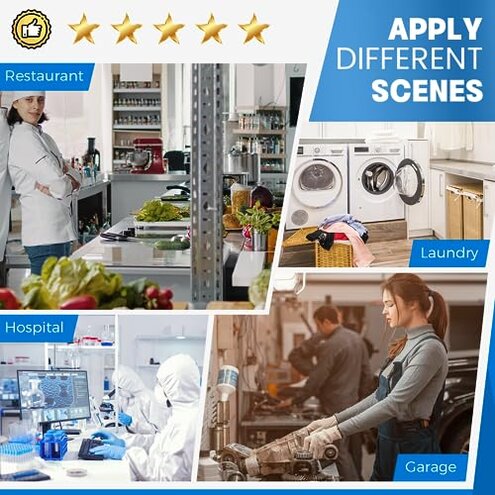 KUARBARR Stainless Steel Table for Prep & Work with 4 Caster Wheels with Adjustable Undershelf 24 x 30 NSF Metal Commercial Kitchen Worktable for Restaurant Home Outdoor