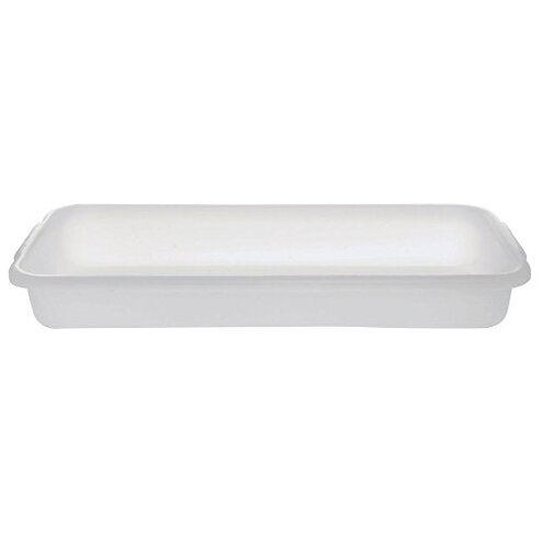 HUBERT Multi-Purpose Food Pan White Polyethylene - 30"L x 12 1/2"D x 4"D