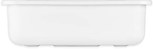 Carlisle FoodService Products CM104202 Coldmaster Full Size Insulated Cold Pan Holder, 24.1 Quart Capacity, 6" Deep, White