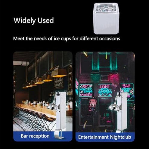 VitalisWorks Glass Chiller Glass Froster CO2 Glass Chiller CO2 Glass Froster Beer Glass Chiller Beer Glass Froster Instant Glass Chiller, for Bars, Restaurants, Clubs, Hotels