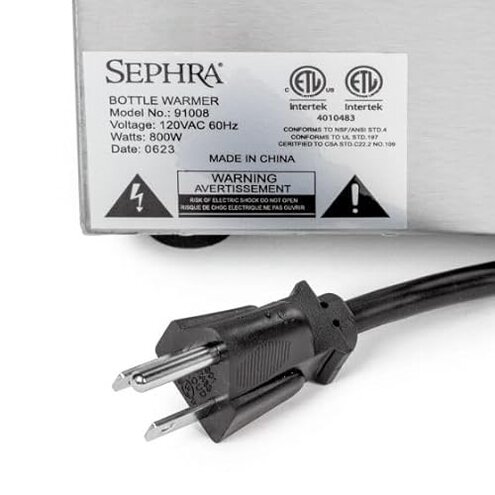 Sephra Commercial Sauce Bottle Warmer - Triple